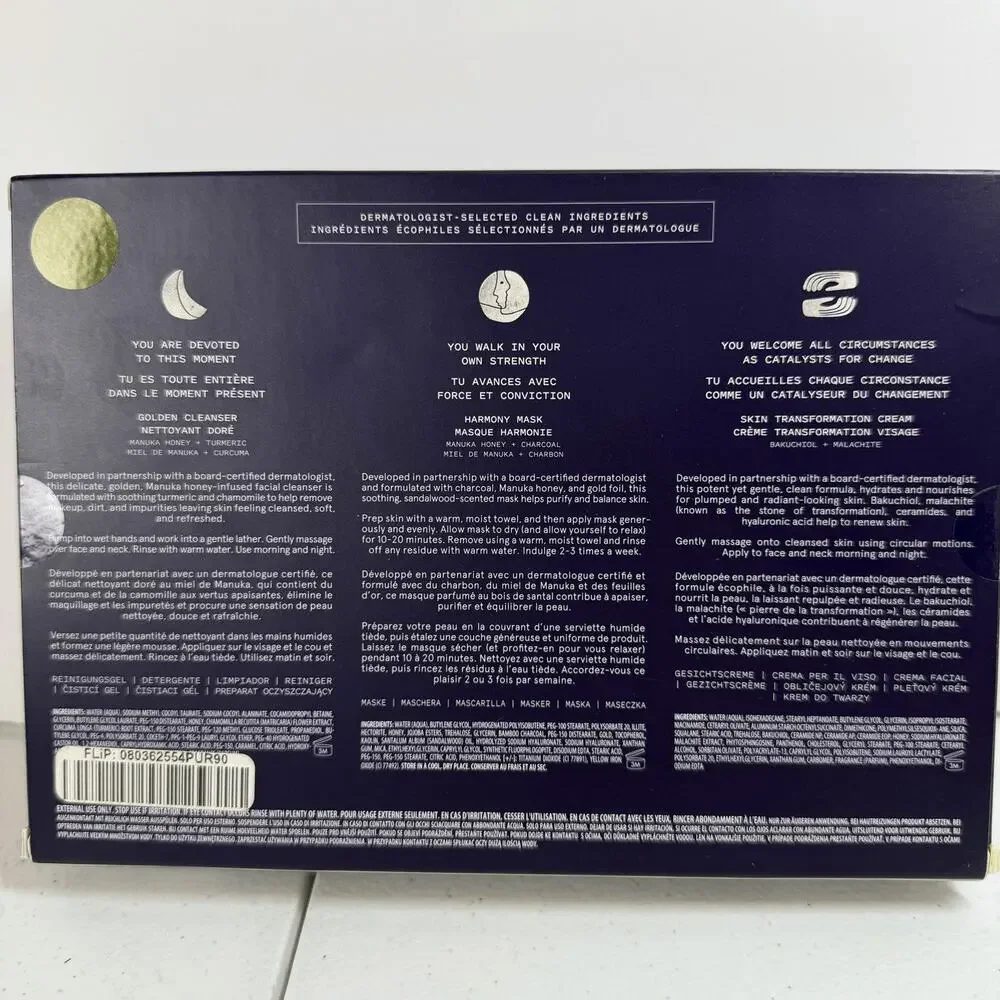 Alicia Keys Soulcare Skin Recharge Ritual Set Cleanser Mask Cream Gift